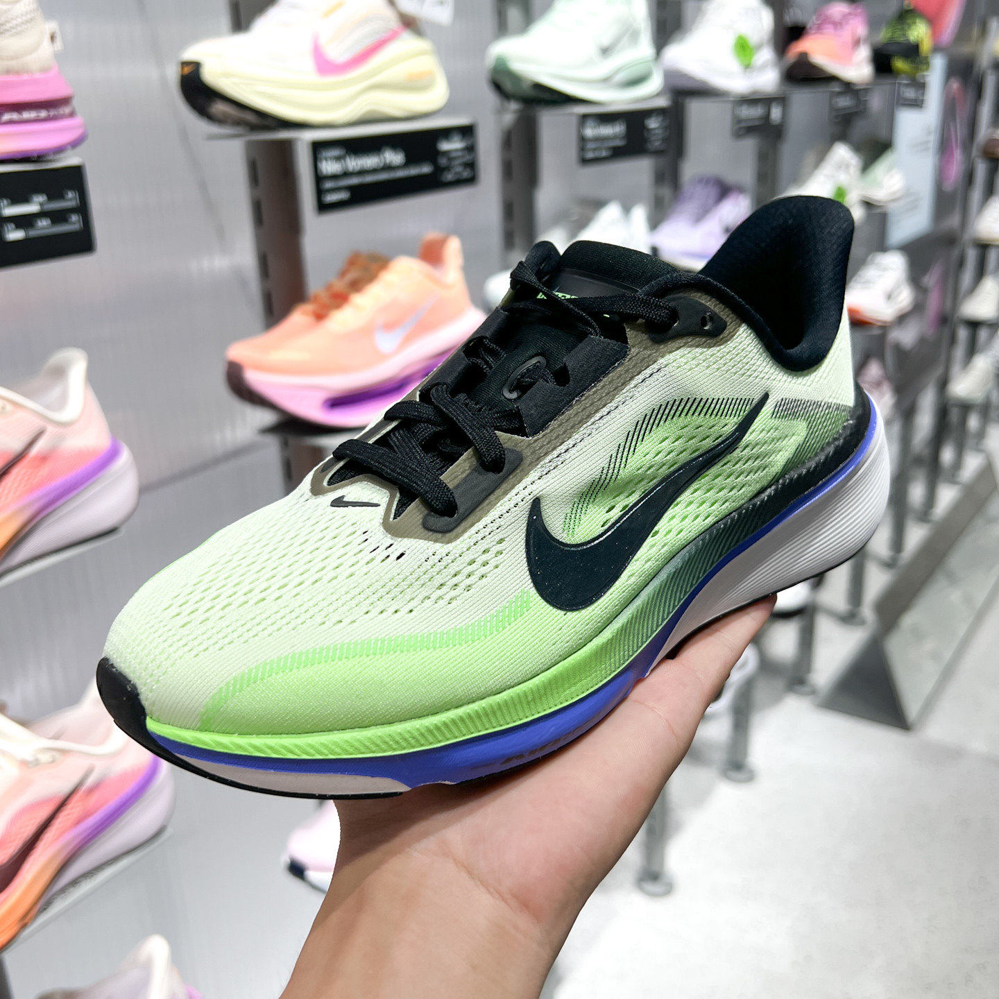 NIKE耐克大童鞋2026夏季新款AIR ZOOM飞马42耐磨跑步鞋IH2306-700