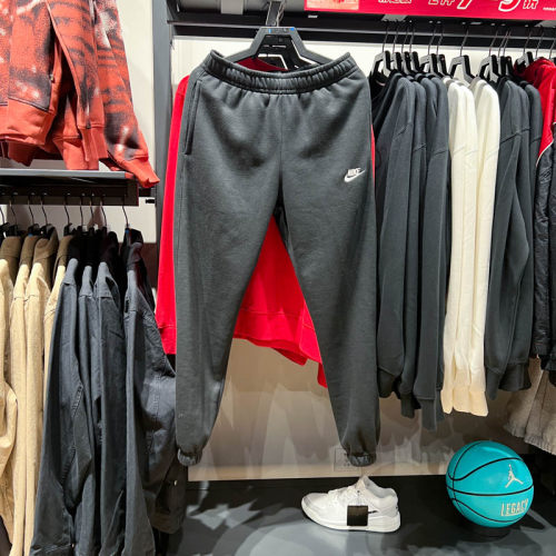 Nike耐克男子2025春新款加绒保暖经典简约运动休闲长裤BV2738-010