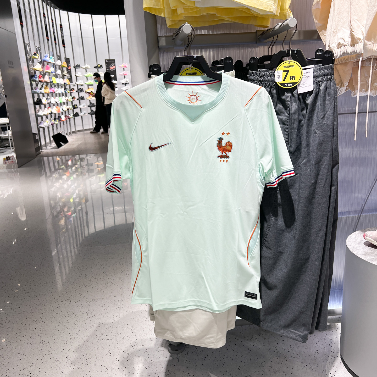 NIKE男足球服2026世界杯客场球迷版短袖球衣姆巴佩队服IB5367-394