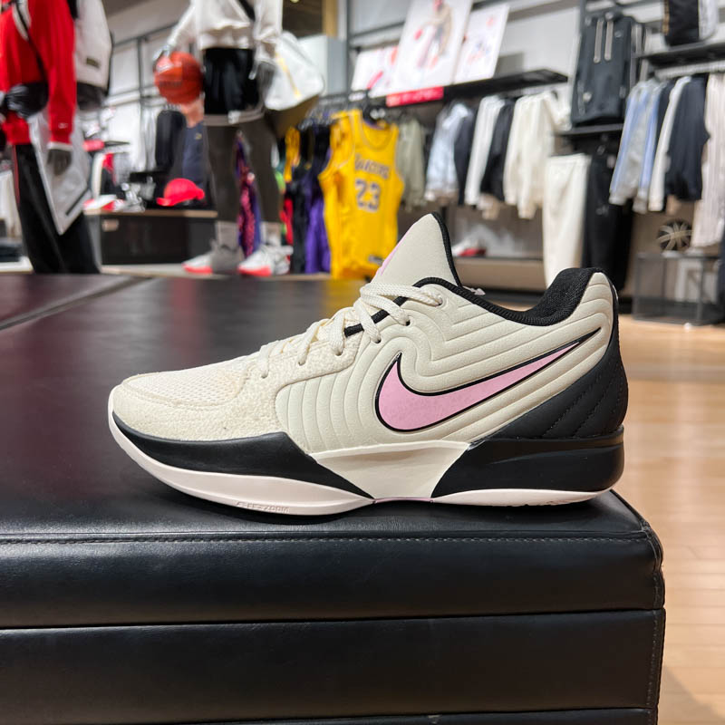 nike耐克男鞋2025春新款莫兰特2代抗扭实战运动篮球鞋 FD7327-100