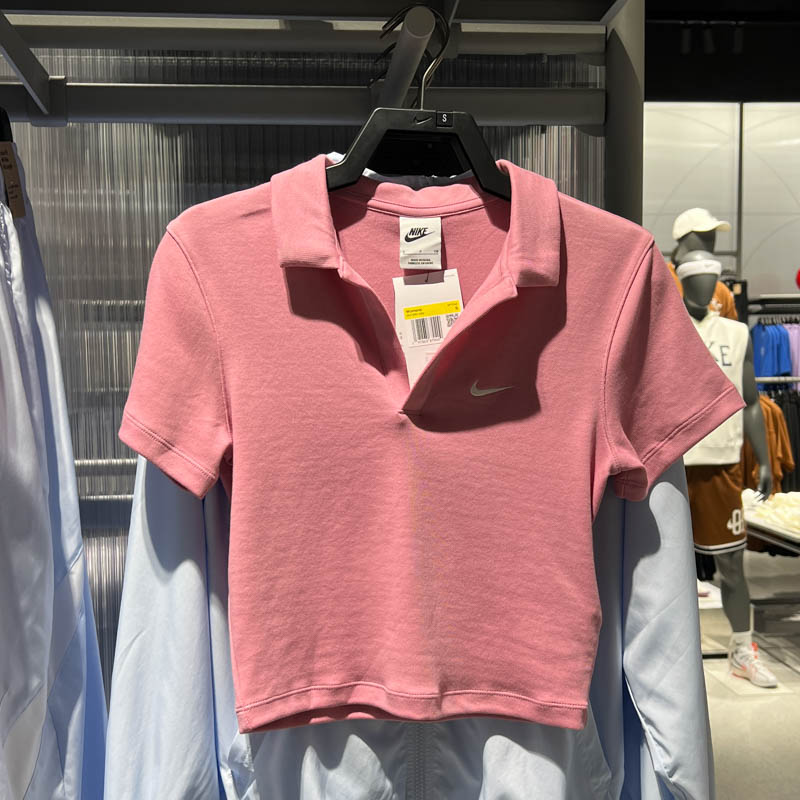 耐克女时尚舒适透气运动休闲短袖
