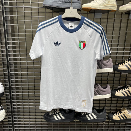 Adidas阿迪达斯三叶草男装2026夏新款运动休闲足球短袖T恤 KC6611