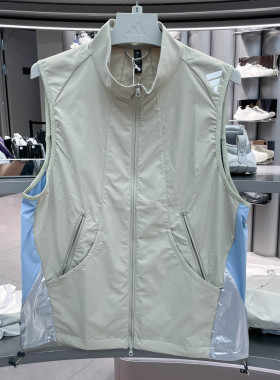 Adidas阿迪达斯男装2026夏季新款运动服背心无袖夹克外套 KR5031