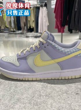 Nike/耐克2025冬新款大童Dunk Low SE运动休闲低帮板鞋FJ4641-536