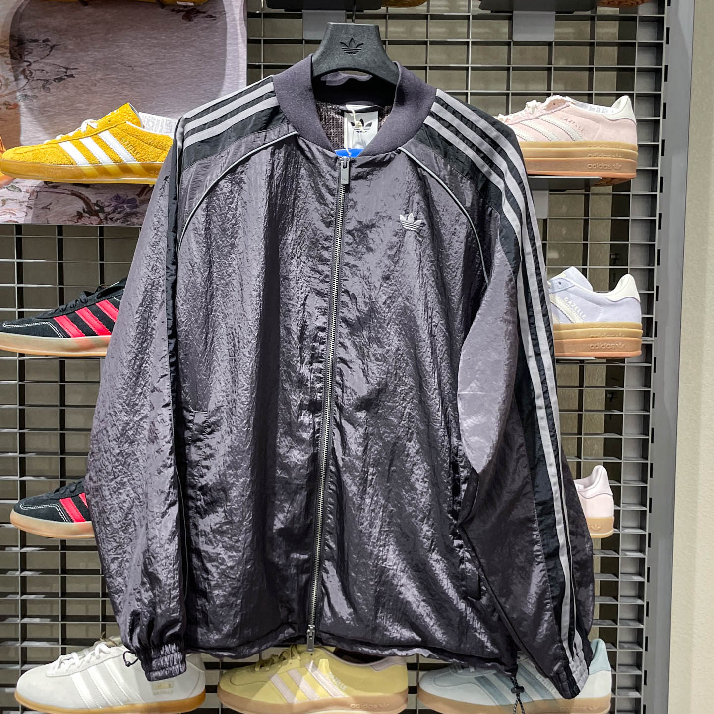 adidas阿迪达斯三叶草春季男子TRACK TOP运动健身夹克外套KX4831