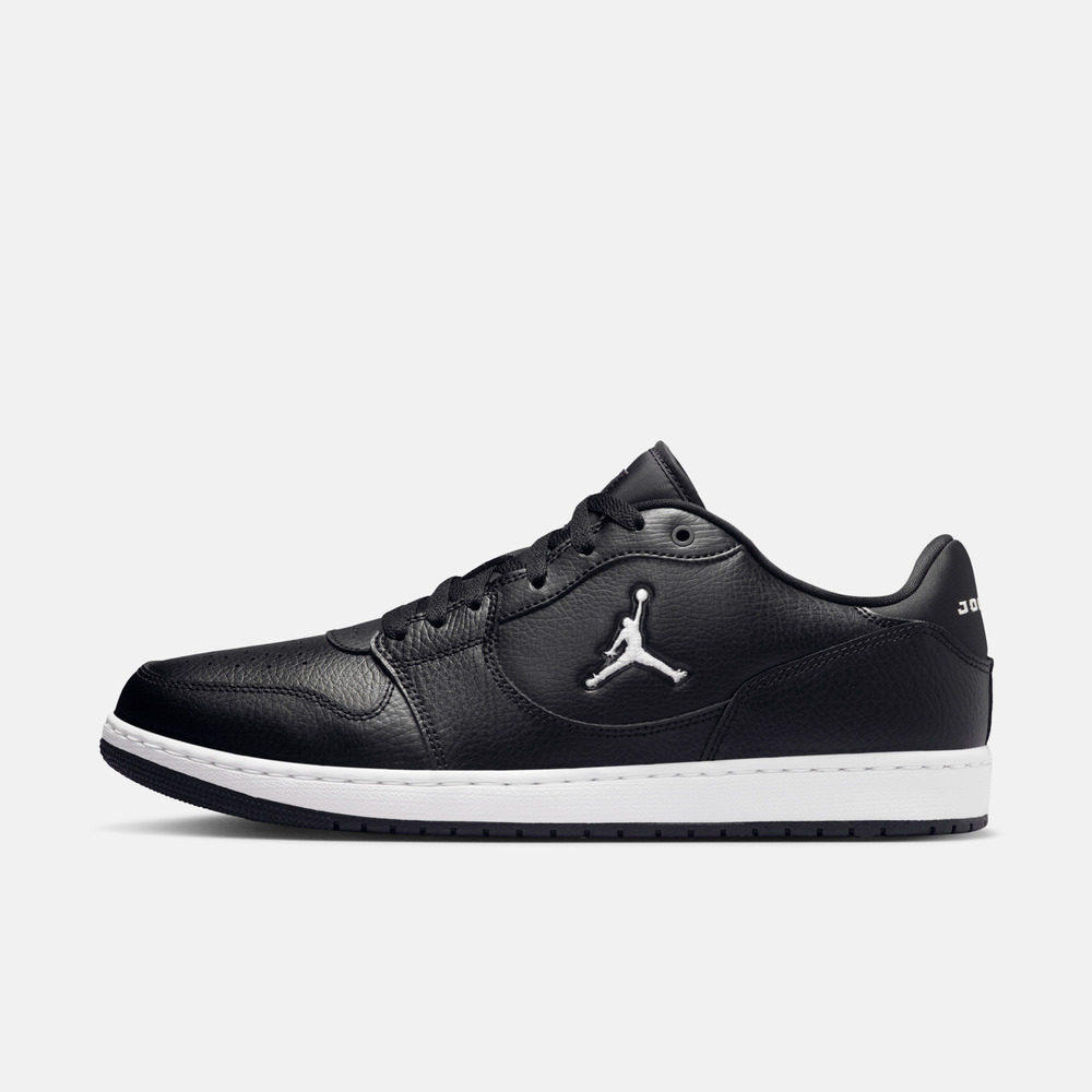 Jordan耐克男鞋FLIGHT COURT黑色休闲板鞋低帮运动鞋IQ5698-001
