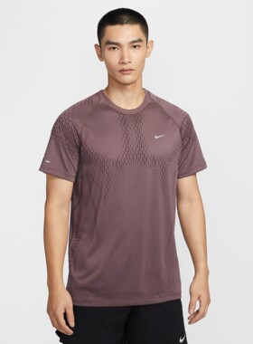 NIKE/耐克男子透气速干网眼透气短袖运动跑步T恤IF2089-503-236