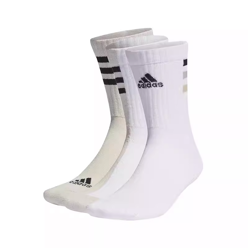 Adidas阿迪达斯男女袜2024夏季新款健身运动休闲中筒三双装IQ4152 运动包/户外包/配件 运动袜 原图主图