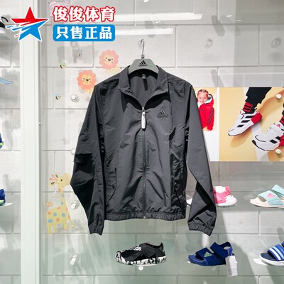 梭织运动休闲宽松夹克外套