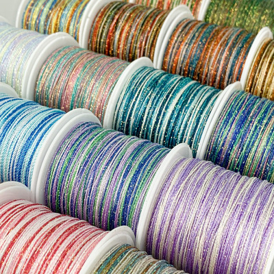 小卷6股星空段渐变线DIY编织手绳