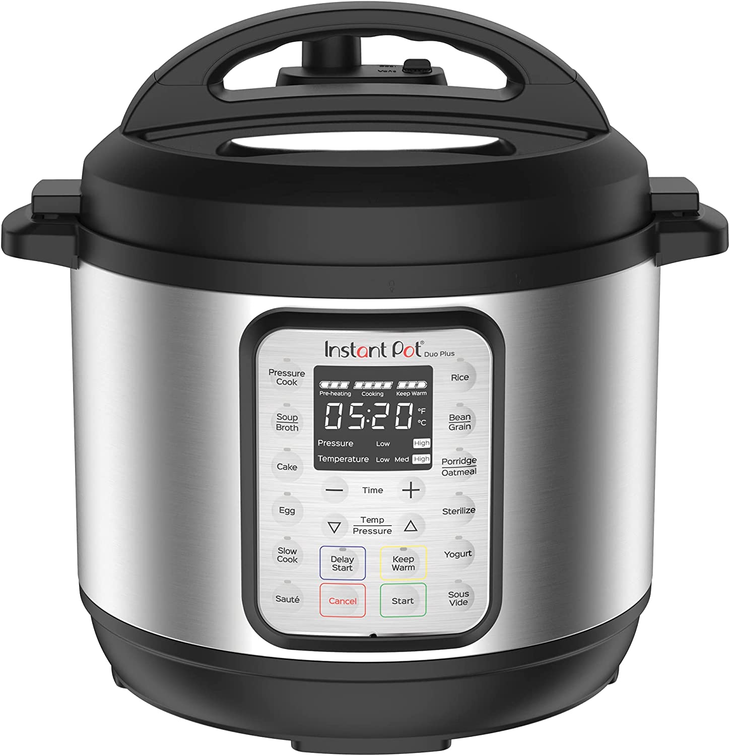 德国代购Instant Pot Duo Plus cooker 9合1多功能电饭锅压力锅