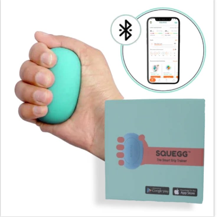 美国代购Squegg Digital Hand Grip Strengthener 数码握力器
