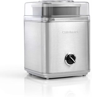 英国代购Cuisinart Ice Cream maker ICE30BCU预冻冰淇淋机酸奶机