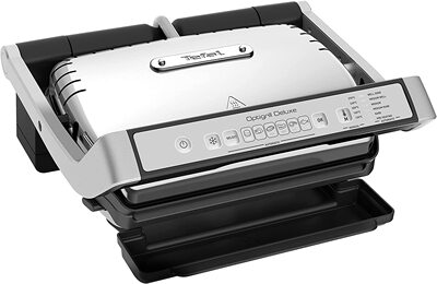 德国代购Tefal GC707D OptiGrill Deluxe烧烤架6个智能程序可调温
