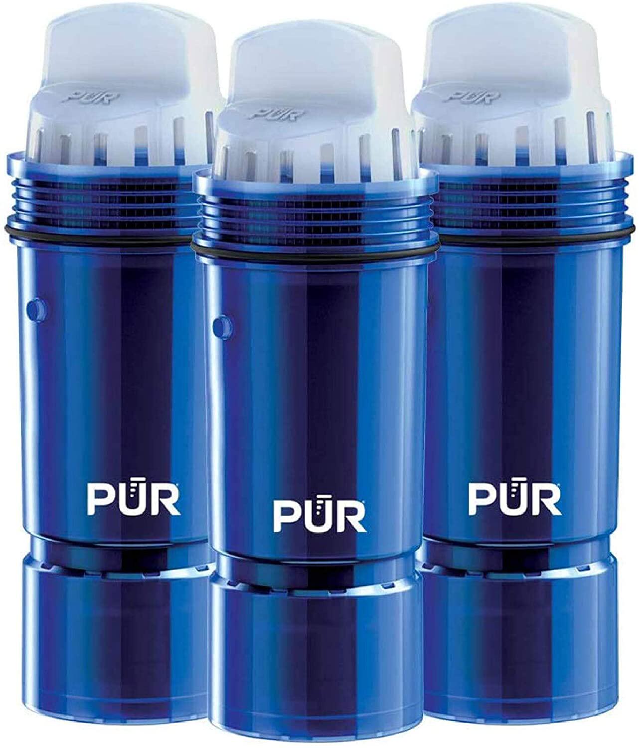 美国代购 PUR PPF951K3 净水壶滤芯3个装带除铅功能
