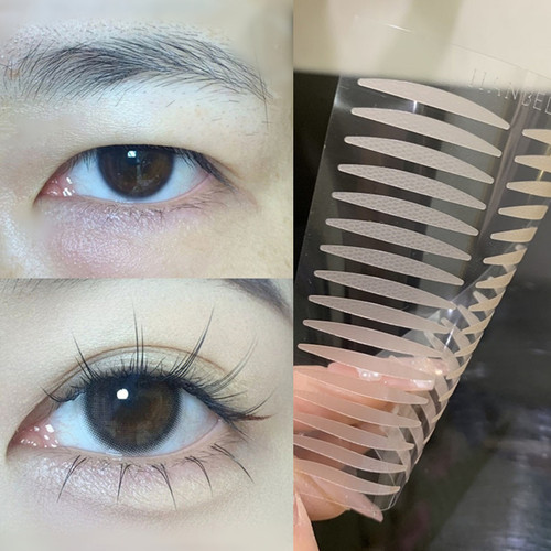 涵贝尔 哑光超粘双眼皮贴长宽型加长加宽款隐形肿眼泡单眼皮专用
