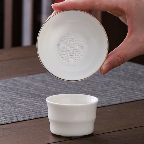 茶道零配陶瓷滤网多款可选