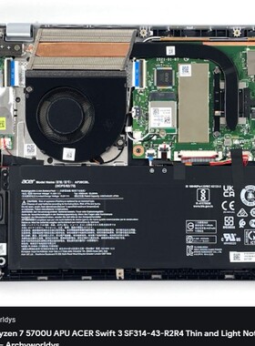 适用全新 宏碁SF314-43 Ryzen7 2021 SF314-511-501B N20C12 风扇