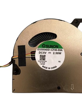 Acer Chromebook Spin13 Cp713-1wn N18Q2风扇EG50040S1-CF80-S9A