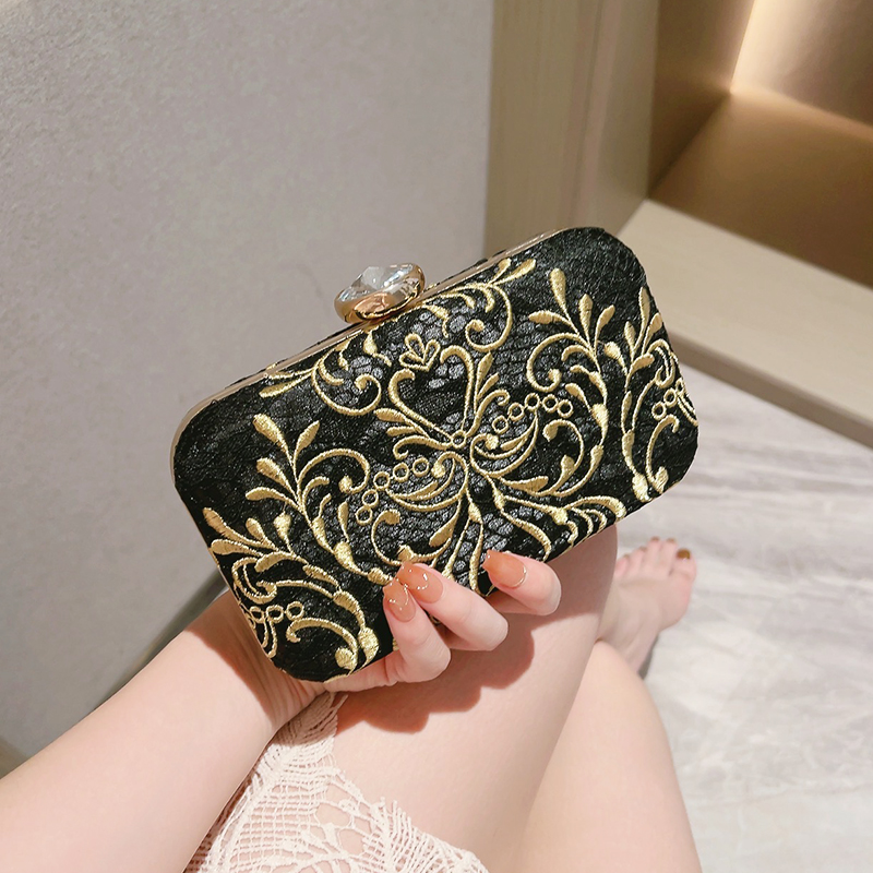 刺绣晚宴手拿包宴会小包包