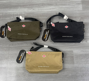 日系24新款经典休闲DAN刺绣字母轻便尼龙斜跨情侣包