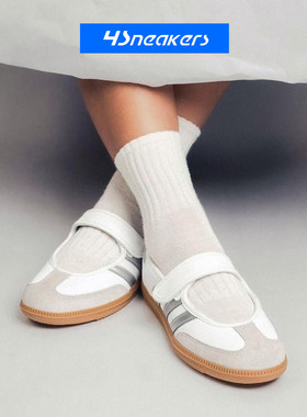 Adidas三叶草SAMBA JANE女子舒适百搭时尚玛丽珍鞋KJ3970