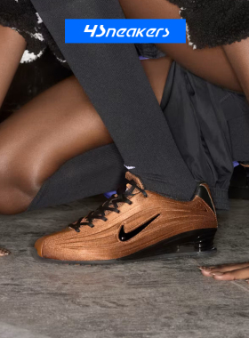 Nike Shox Z 耐克女士低帮棕色气柱跑步鞋训练休闲鞋HQ7540-201