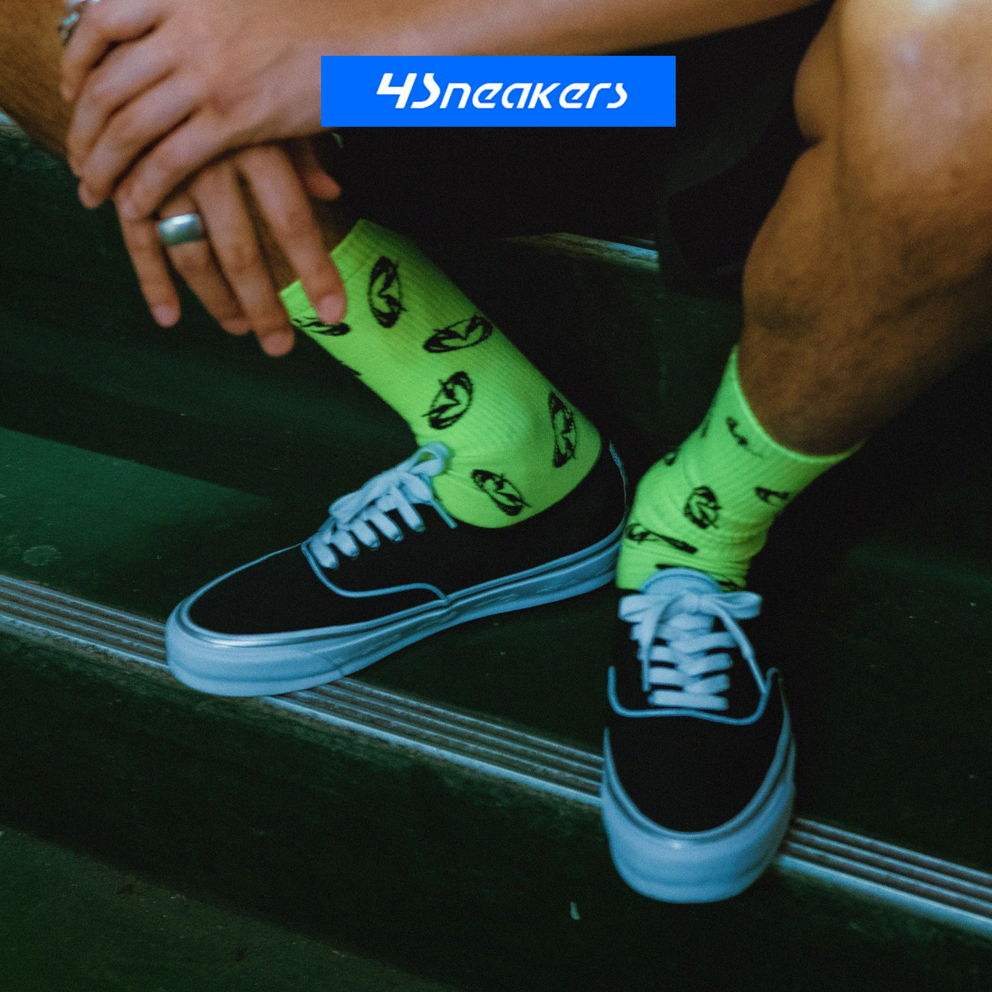 Vans/范斯Authentic 44 安纳海姆拼接男款低帮板鞋VN000Z3TBLK - 实物图