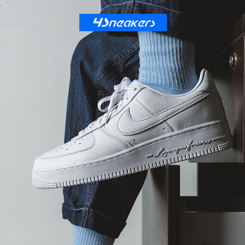Nike/耐克NOCTA联名纯白AF1板鞋