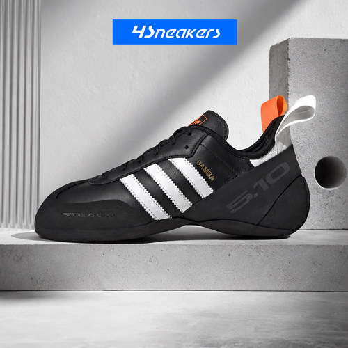 Adidas/阿迪达斯 SAMBA CLIMBING 弓足支撑黑白专业攀岩鞋KI6533