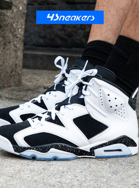 Air Jordan 6  AJ6奥利奥黑白男女高帮复古舒适篮球鞋CT8529-108