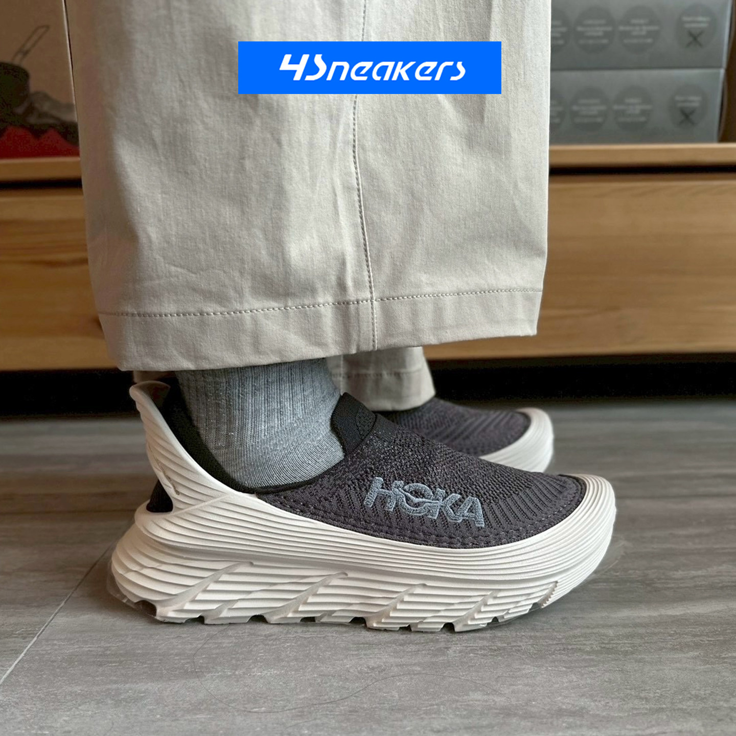 HOKA ONE ONE RESTORE TC一脚蹬轻便透气男女徒步越野跑鞋1134532