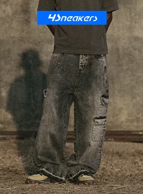 PIET x Oakley DISTRESSED DENIM JACKET 废土风牛仔夹克外套长裤
