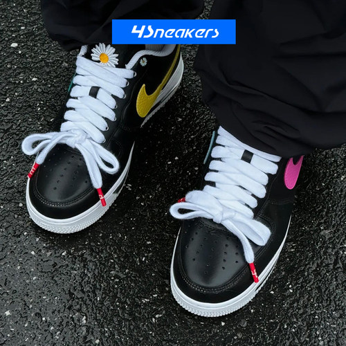 Nike Air Force 1 Low AF1空军一号权志龙小雏菊刮刮乐AQ3692-004