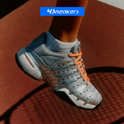 Adidas/阿迪达斯 Barricade5 男女经典银色低帮运动休闲鞋KK0405