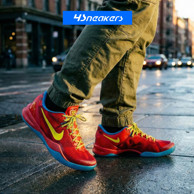 Nike耐克Kobe 8 Proto  科比8橙蓝鸳鸯低帮复古篮球鞋HM9621-900