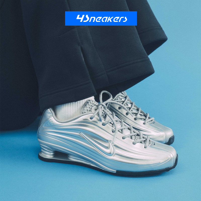 Nike Shox Z 耐克女士低帮棕色气柱跑步鞋训练休闲鞋HQ7540-201