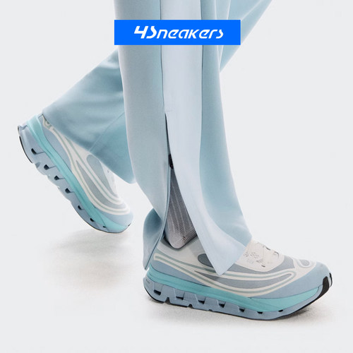 On/昂跑 Cloudflow 5 男女白蓝色透气减震运动跑步鞋3MF30703532