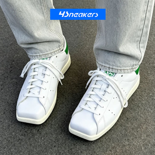 Adidas三叶草Stan Smith 80s阿迪史密斯男女舒适薄底板鞋LA6409