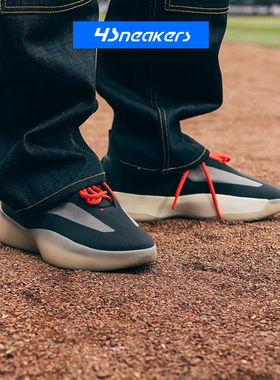 Fear of God x Adidas ATHLETICS FOG联名男款中帮复古厚底篮球鞋