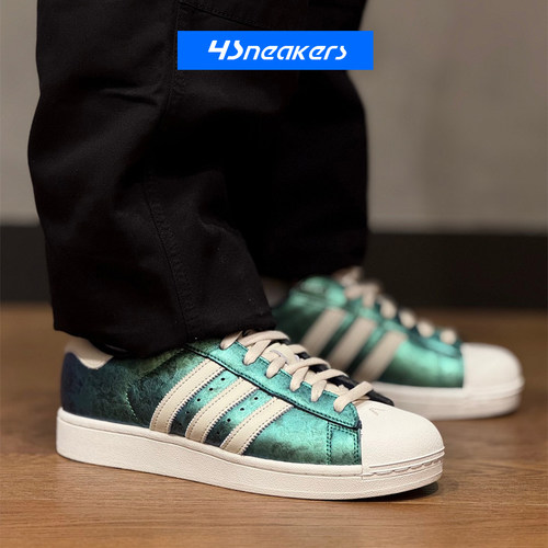 阿迪Adidas三叶草贝壳头板鞋