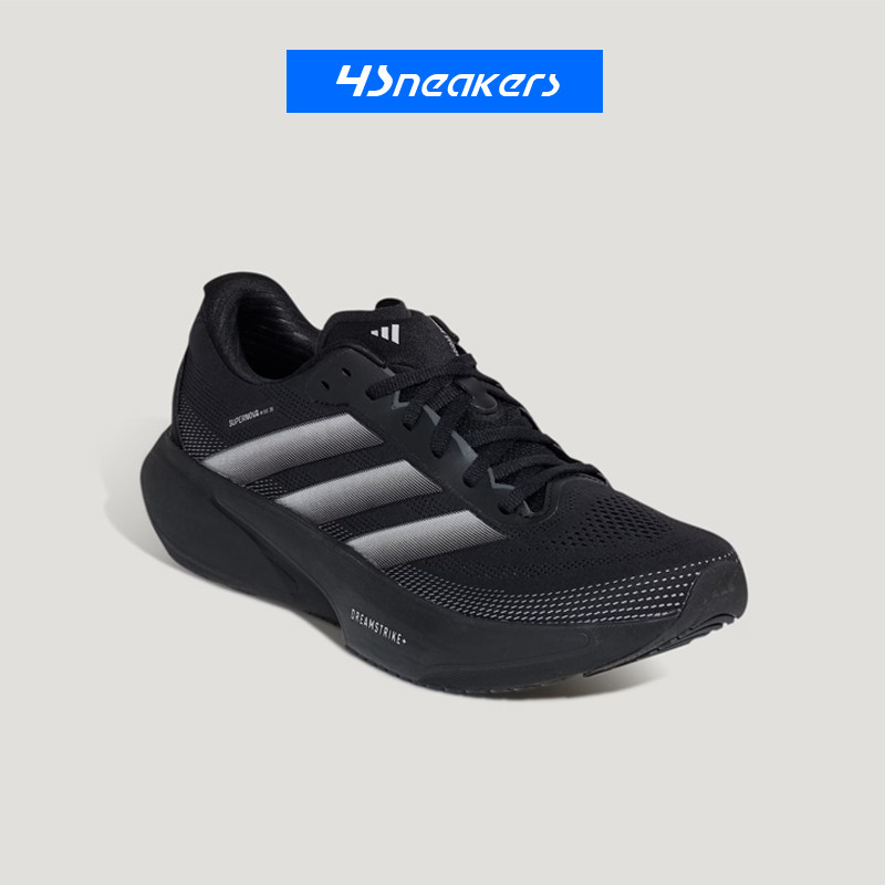 Adidas SUPERNOVA RISE 3S领航系列黑色男女马拉松跑步鞋KI5003
