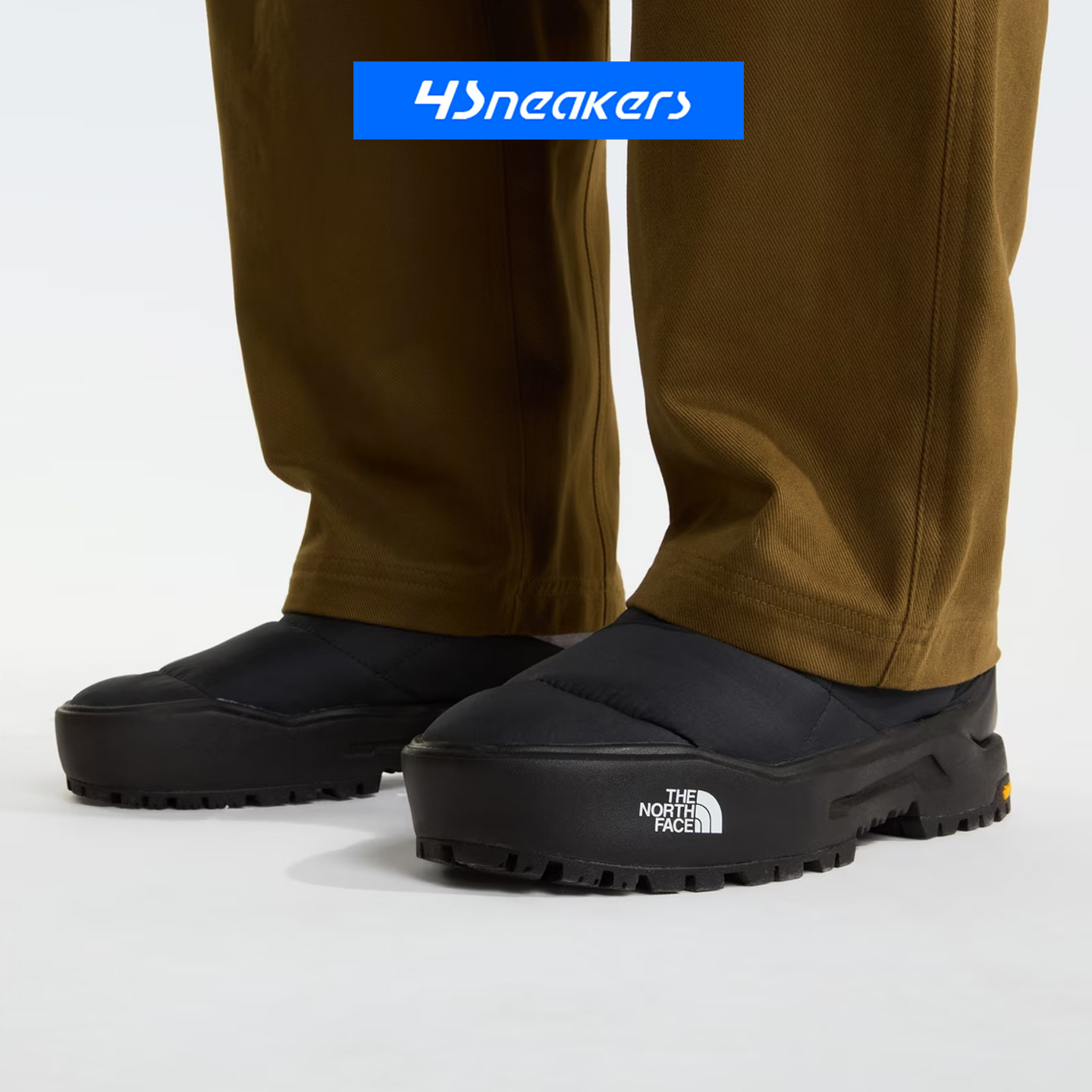 TheNorthFace北面户外休闲Mule抓地营地鞋防泼水女子面包鞋3V1H