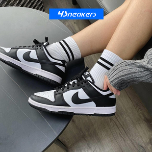 Dunk IB6651 Low白金红熊猫复古休闲运动板鞋 171 700 HV5991 Nike