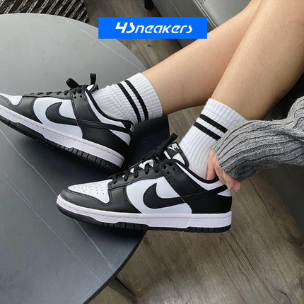 Nike Dunk Low白金红熊猫复古休闲运动板鞋HV5991-171/IB6651-700