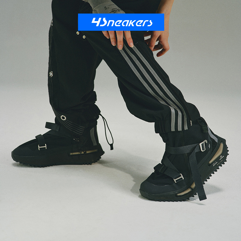 AdidasHAMCUS联名黑色运动休闲鞋