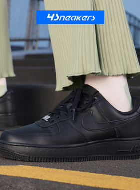 Nike Air Force1 AF1 空军一号黑武士男女低帮休闲板鞋CW2288-001