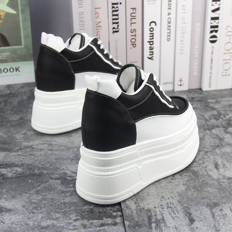 隐形内增高8-12CM小个子小白鞋女鞋秋冬新款加绒百搭松糕厚底鞋女,女鞋,工装鞋,淘宝优惠券,粉丝福利购,淘宝优惠卷