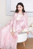 【現(xiàn)|嬌婉忘春愁】超溫婉！太太服清漢女風~醋酸提花外套女D2604