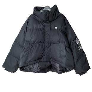 SD正品折扣女士时尚宽松黑色立领短款羽绒服面包服2433